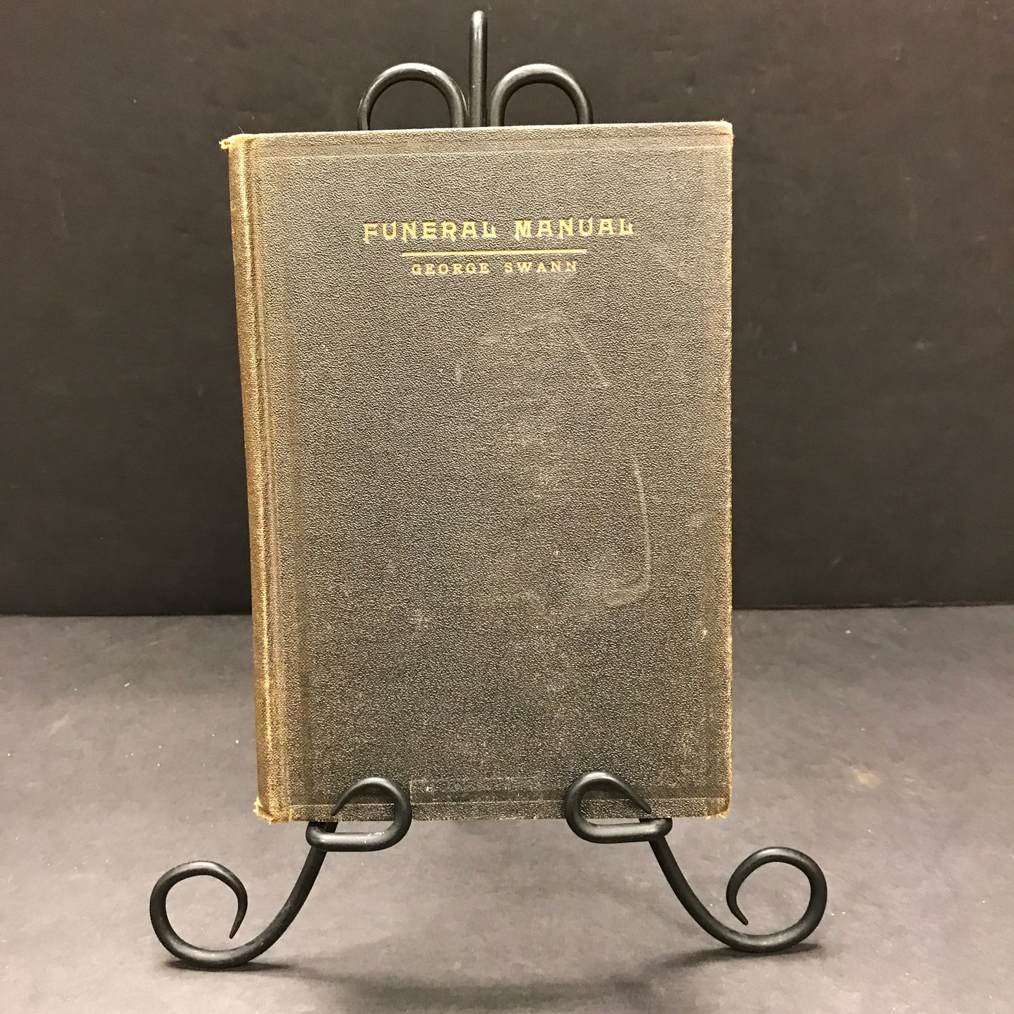 Funeral Manual - George Swann - 1923