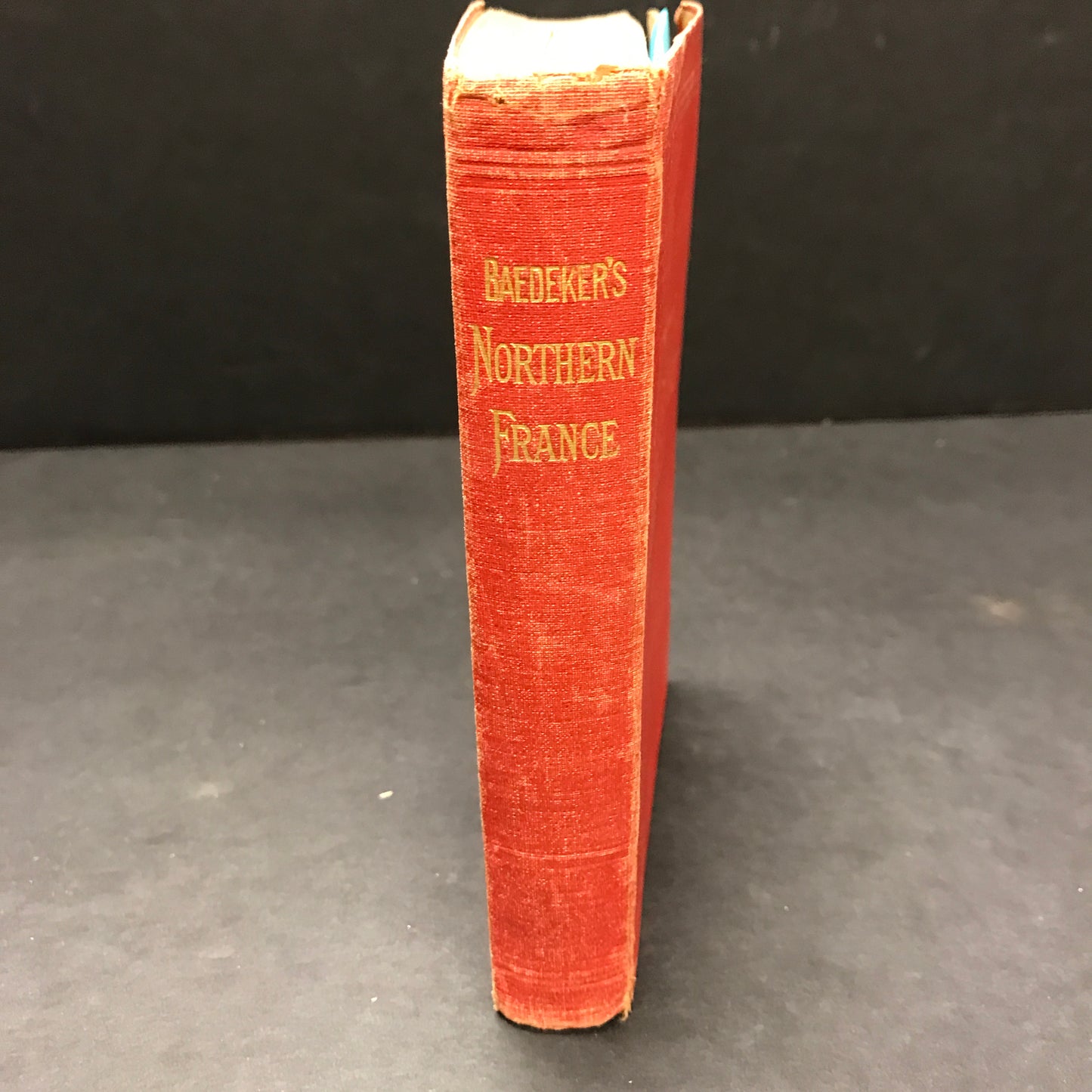 Northern France - Karl Baedeker - Includes Map - 1909