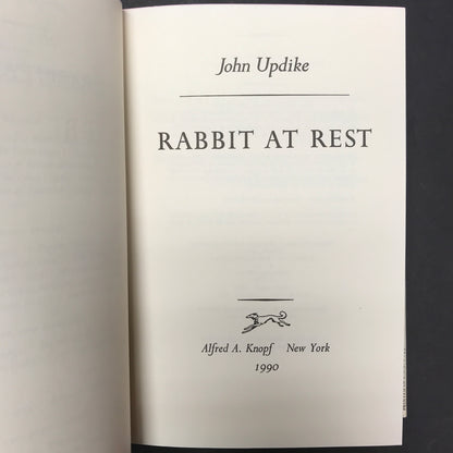 Rabbit at Rest - John Updike - 1st Trade Edition - 1990