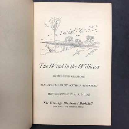 The Wind In The Willows - Kenneth Grahame - Illustrated by Arthur Rackham - 1940