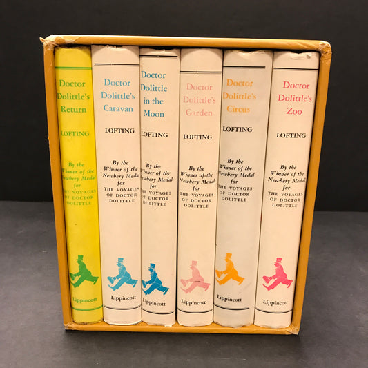 Doctor Dolittle Adventure Library - Hugh Lofting - Mixed Printings - 1952-1961