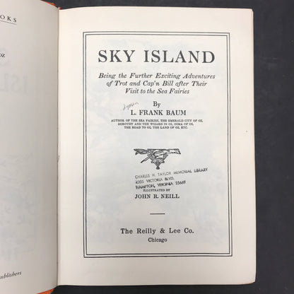 Sky Island - L. Frank Baum - 1912