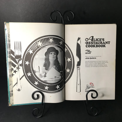 Alice's Restaurant Cookbook - Alice May Brock - 1969 - 1st Edition