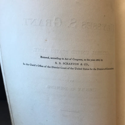 The Life of Ulysses S. Grant - Henry C. Deming - 1868 - First Edition