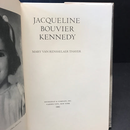 Jacqueline Bouvier Kennedy - Mary Van Rensselaer - 1961 - First Edition