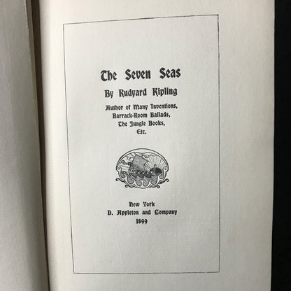 The Seven Seas - Rudyard Kipling - 1899