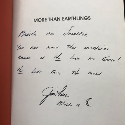 More Than Earthlings - James B. Irwin - 1983 - Signed