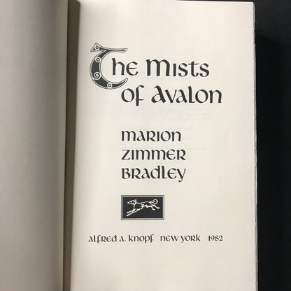 The Mists of Avalon - Marion Zimmer Bradley - 1982 - First Edition