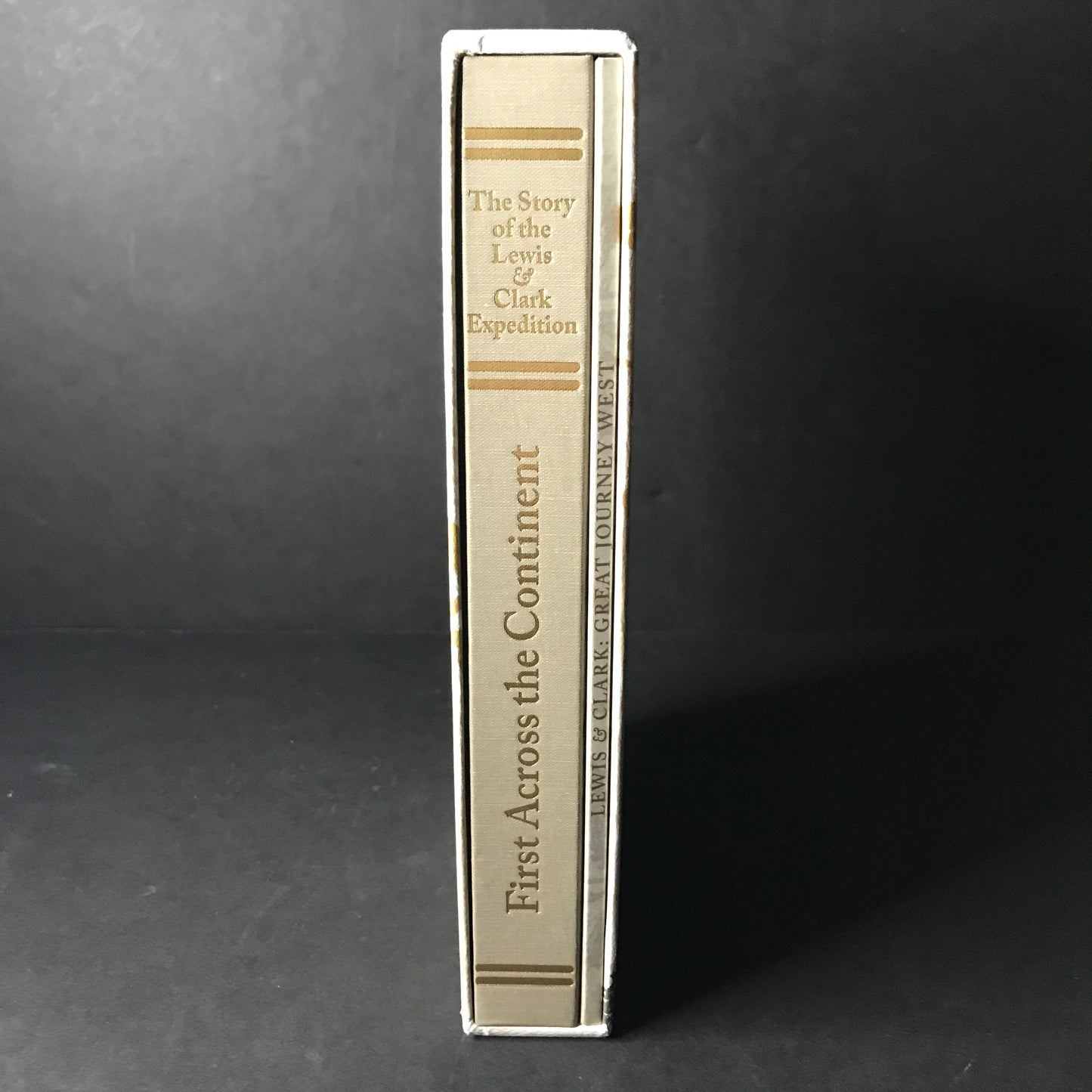 First Across the Continent: The Story of the Lewis and Clark Expedition - Noah Brooks - 2003 - Limited Edition - DVD included