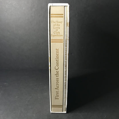 First Across the Continent: The Story of the Lewis and Clark Expedition - Noah Brooks - 2003 - Limited Edition - DVD included