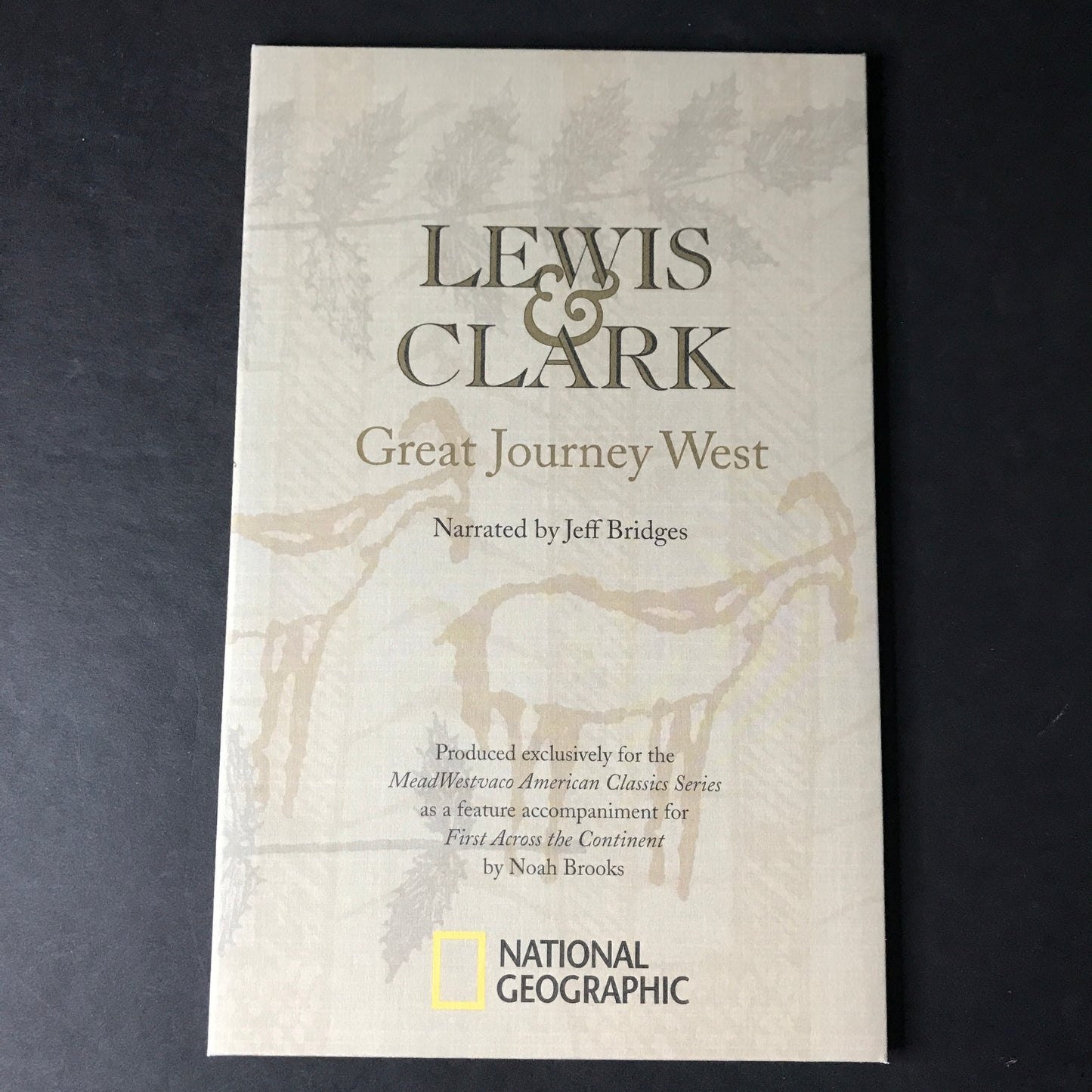 First Across the Continent: The Story of the Lewis and Clark Expedition - Noah Brooks - 2003 - Limited Edition - DVD included