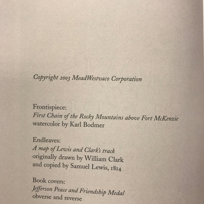 First Across the Continent: The Story of the Lewis and Clark Expedition - Noah Brooks - 2003 - Limited Edition - DVD included