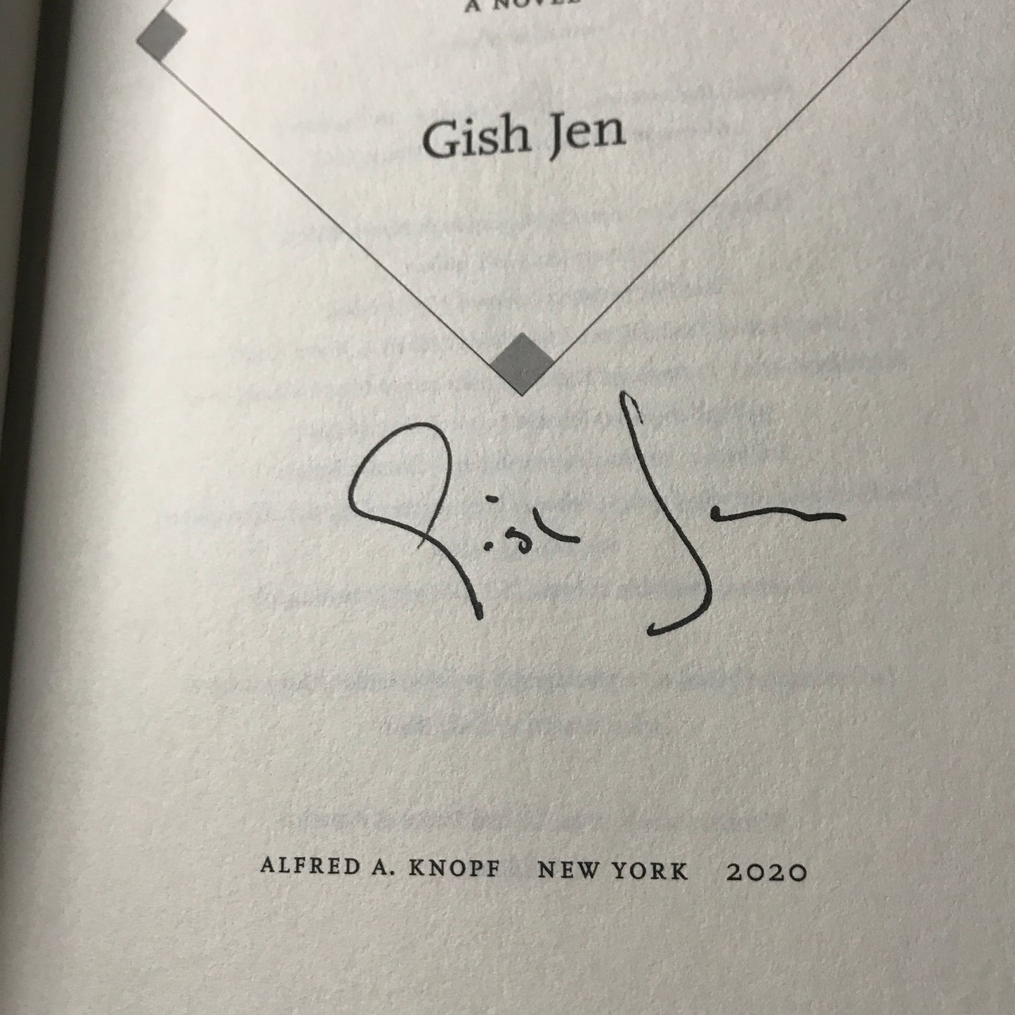 The Resisters - Gish Jen - 2020 - Signed - First Edition