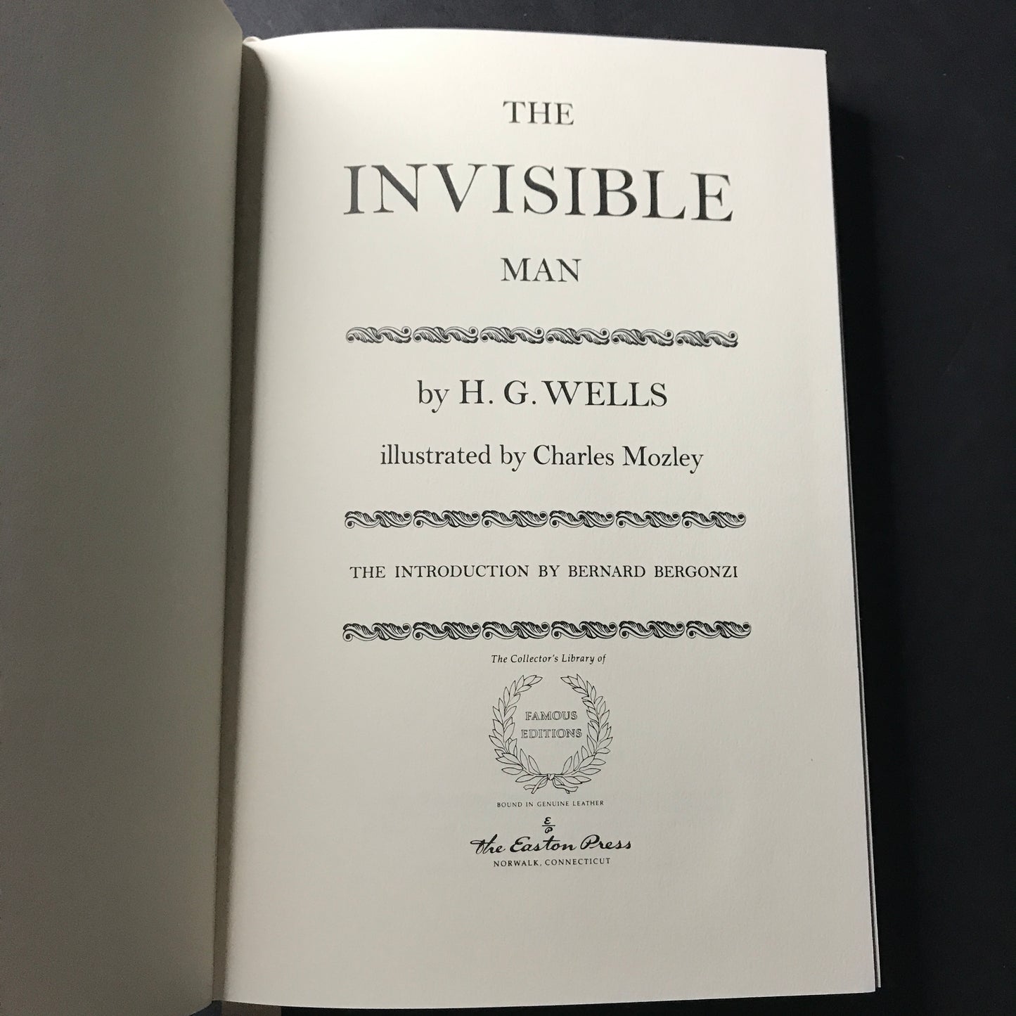 The Invisible Man - H. G. Wells - 1967 - Easton Press