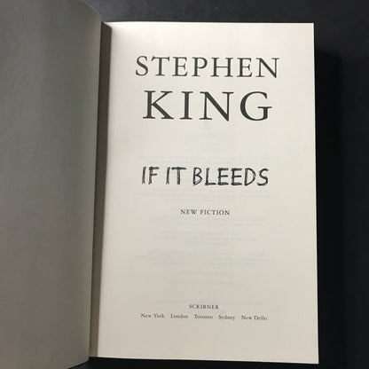 If It Bleeds - Stephen King - 2020 - First Edition