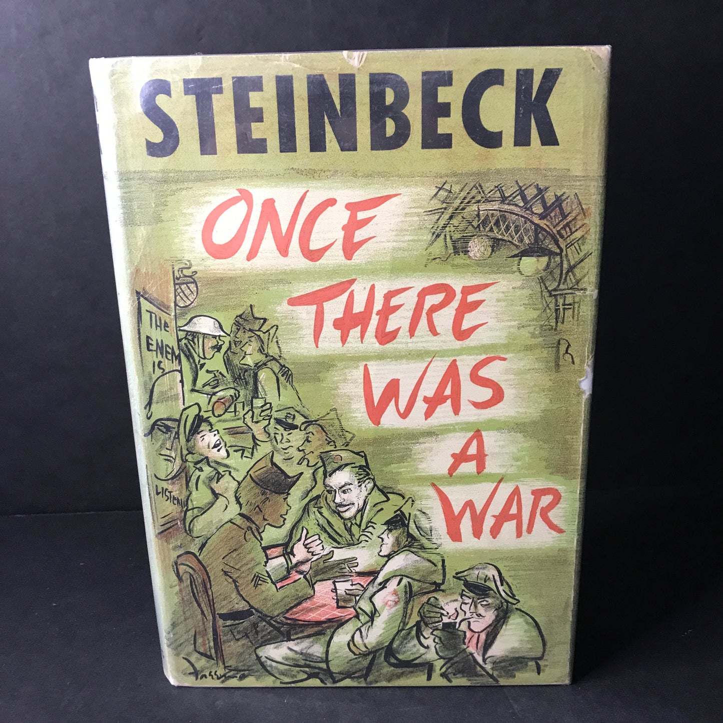 Once There Was A War - John Steinbeck - 1958 - First Edition