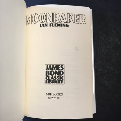 Moonraker - Ian Fleming - Book Club Edition - 1997