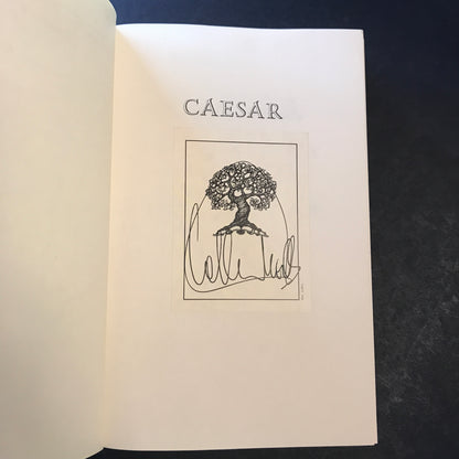 Caesar: A Novel - Colleen McCullough - Signed - 1st Edition - 1996