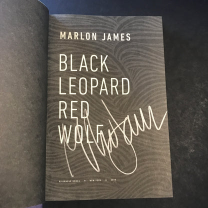 Black Leopard Red Wolf - Marlon James - Signed - 1st Edition - 2019