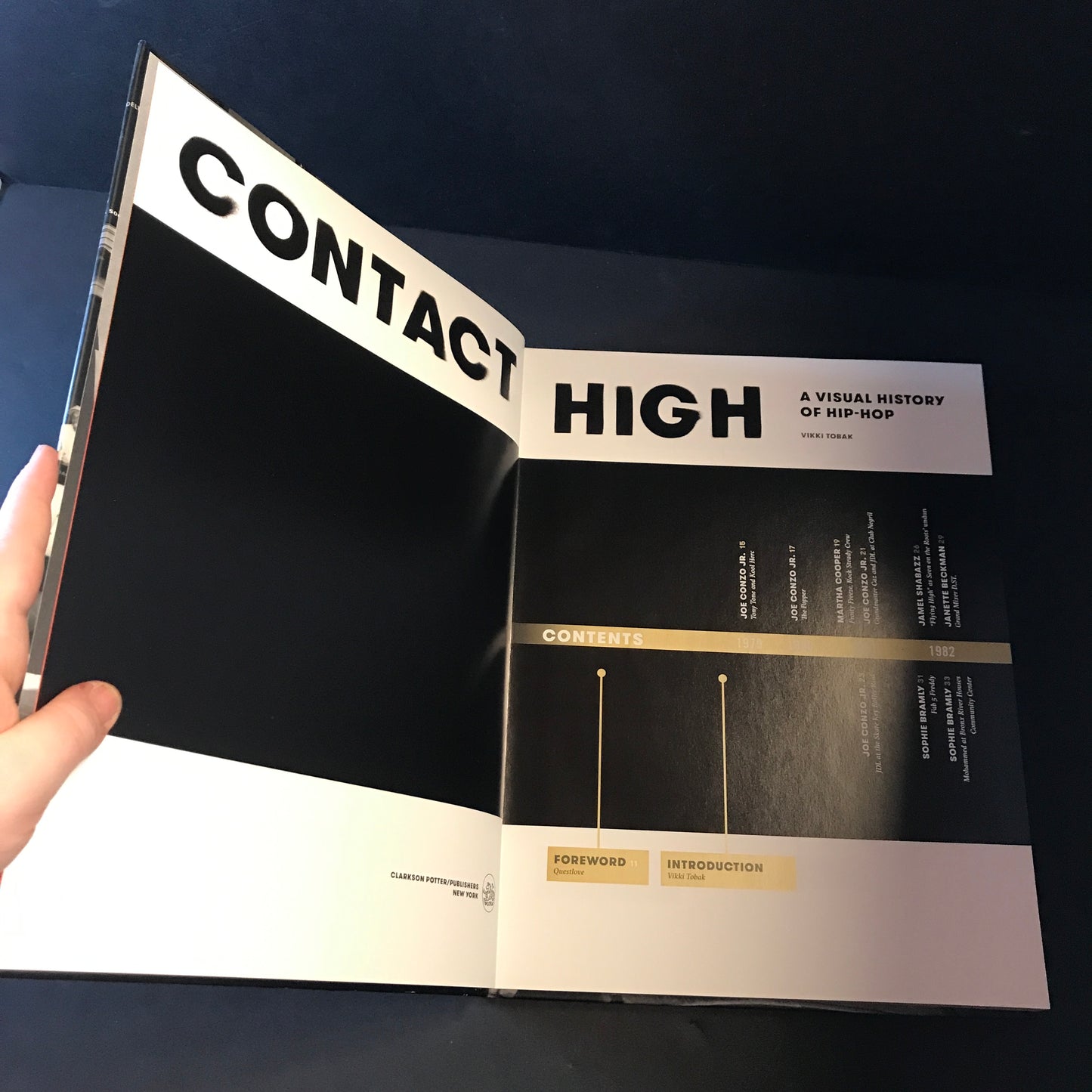 Contact High: A Visual History of Hip-Hop - Vikki Tobak - Signed - 1st Edition - 2018