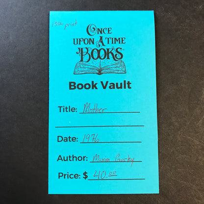 Mother - Maxim Gorky - 13th Print - 1976