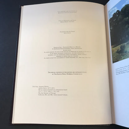 Sisley - Raymond Cogniat - Easton Press - 1993