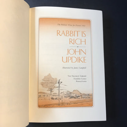 Rabbit is Rich - John Updike - Franklin Library - 1985