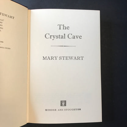 The Crystal Cave - Mary Stewart - 1st U.K. Edition - 1970