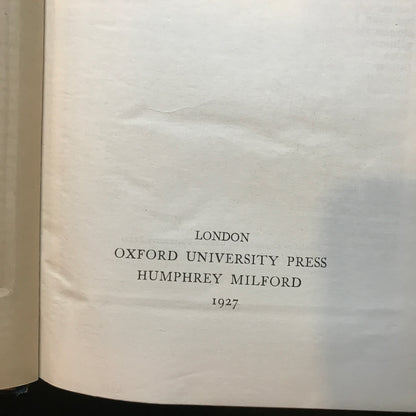 The Complete Poetical Works - Percy B. Shelley - 1927