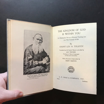 The Kingdom of God is Within You - Tolstoy - 1951