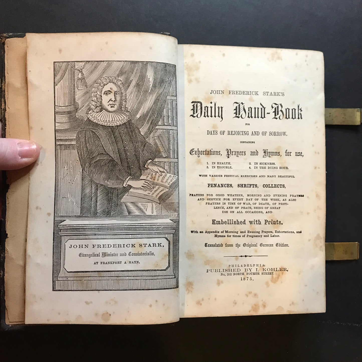 Daily Handbook for Days of Rejoicing and of Sorrow - John Frederick Stark - 1875