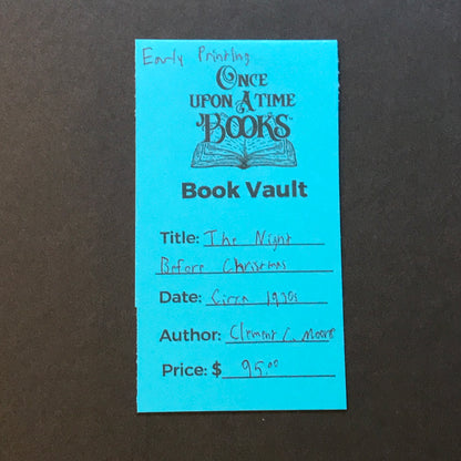 The Night Before Christmas - Clement C. Moore - Early Printing - Circa 1930s