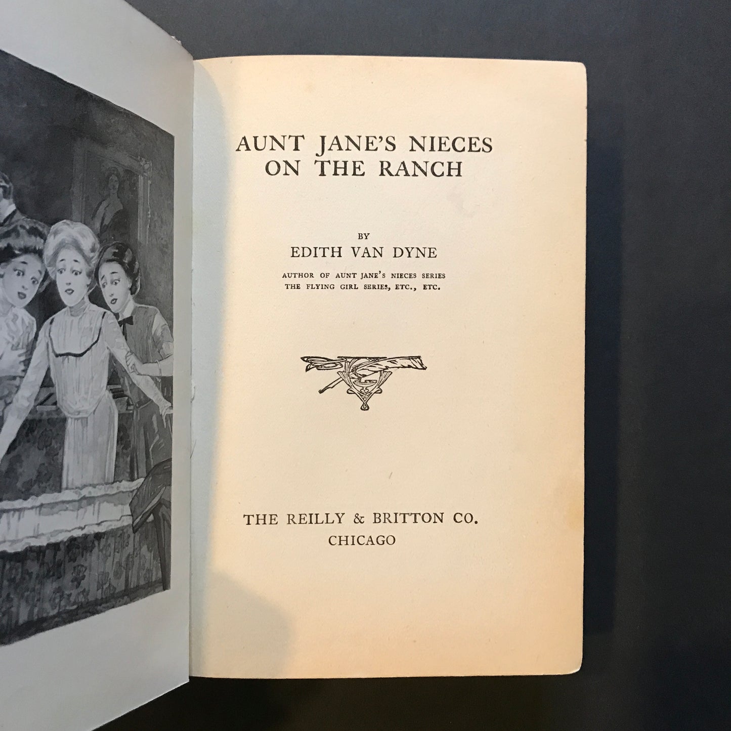 Aunt Jane's Nieces On the Ranch - Edith Van Dyne - 1st Edition - 1913