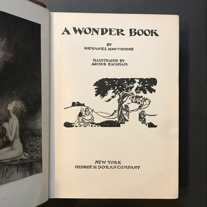 Hawthorne's Wonder Book - Nathaniel Hawthorne - 1st Thus - 1928