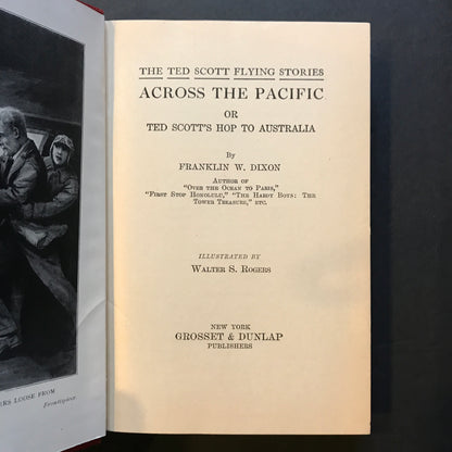 Across the Pacific - Franklin W. Dixon - 1st Edition - 1928