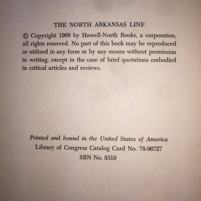 The North Arkansas Line - James R. Fair, Jr. - 1969