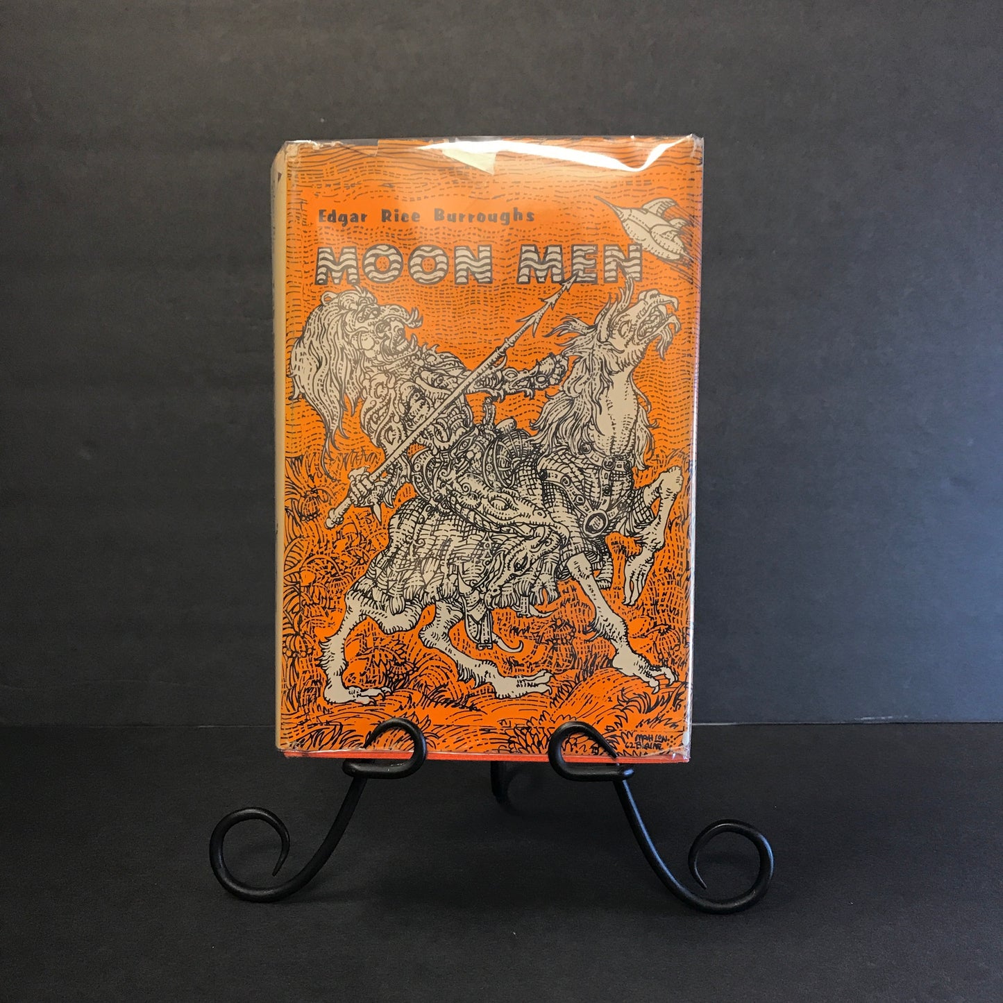 The Moon Men - Edgar Rice Burroughs - 1st Thus - Reprint - 1962