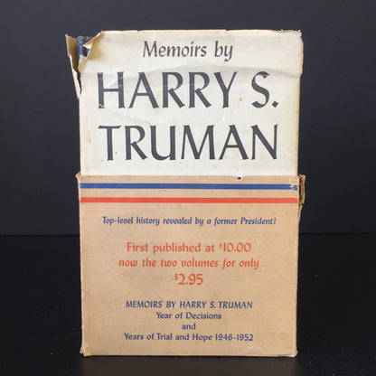 Memoirs - Harry S. Truman - Special Edition - 2 Volumes - 1955-56