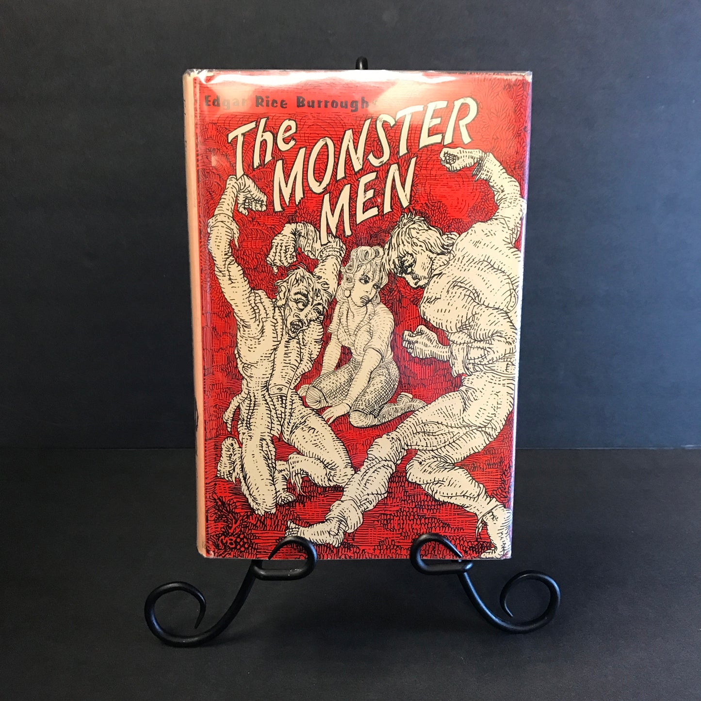 The Monster Men - Edgar Rice Burroughs - 1st Thus - 1962