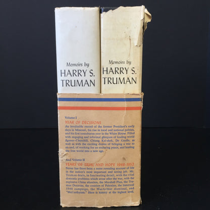 Memoirs - Harry S. Truman - Special Edition - 2 Volumes - 1955-56