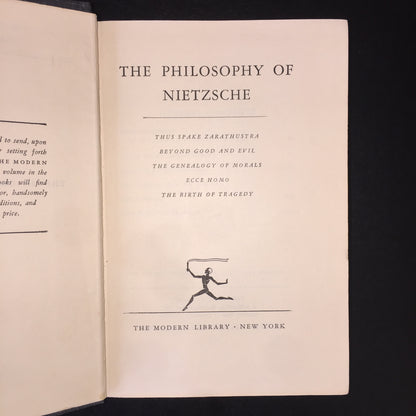 The Philosophy of Nietzsche - Nietzsche - Modern Library - 1954