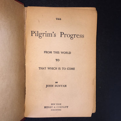 Pilgrim's Progress - John Bunyan - circa 1900s