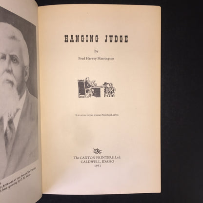 Hanging Judge - Fred Harvey Harrington - First Edition - 1951