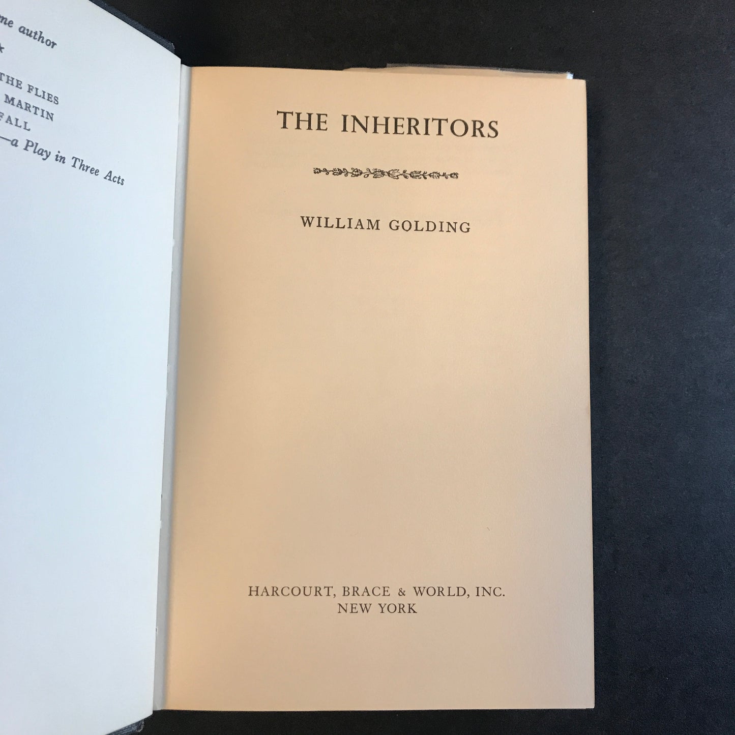 The Inheritors - William Golding - Early Print - 1955