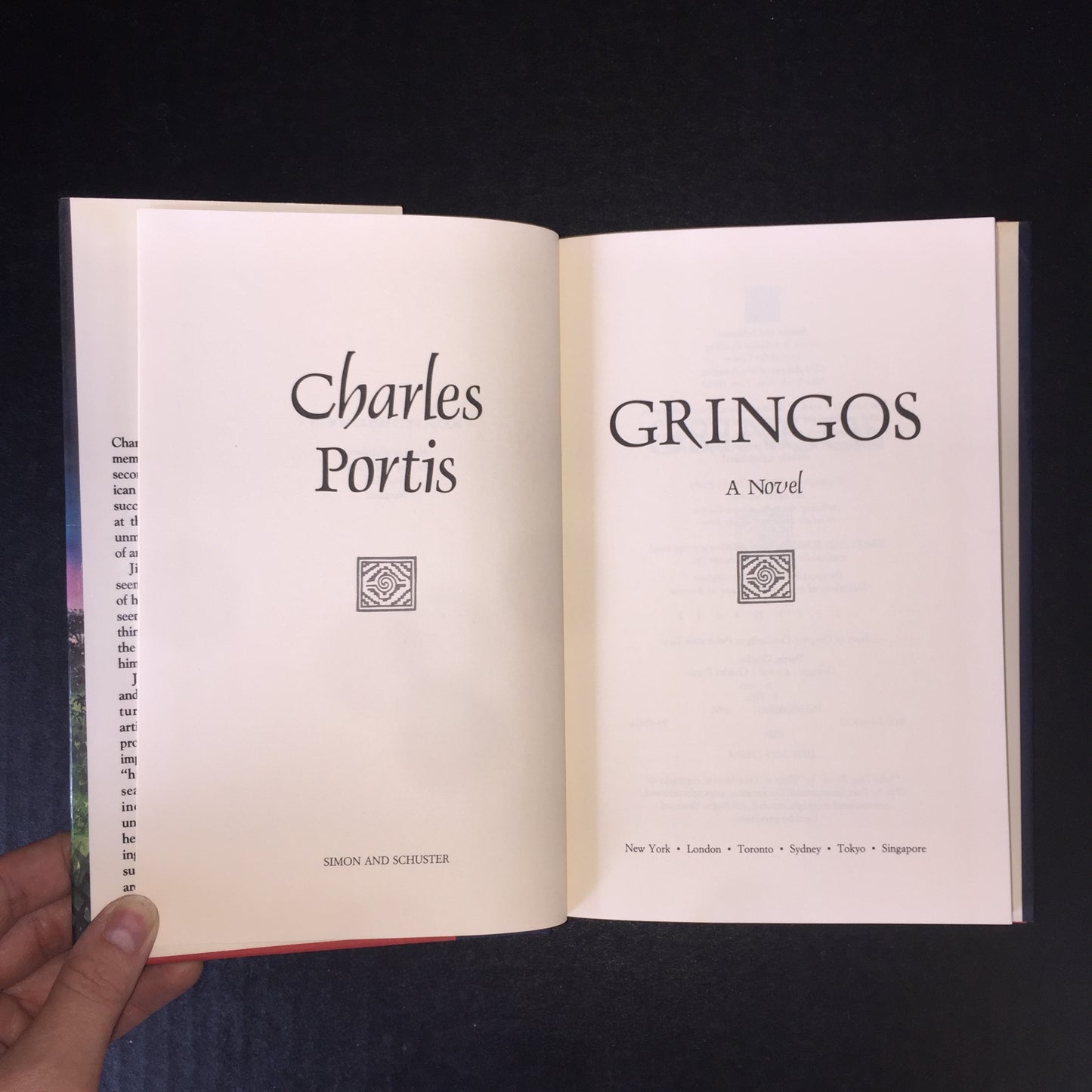 Gringos - Charles Portis - 1st Edition - 1991