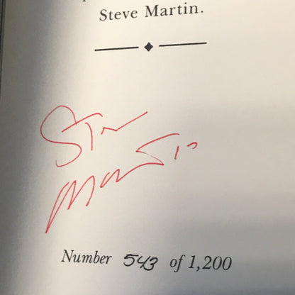 The Pleasure of My Company - Steve Martin - Signed - 1st Edition - Easton Press - 2003