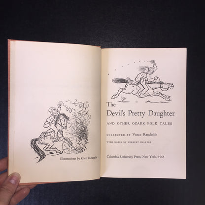 The Devil's Pretty Daughter and Other Ozark Folk Tales - Vance Randolph - 1st Edition - 1955