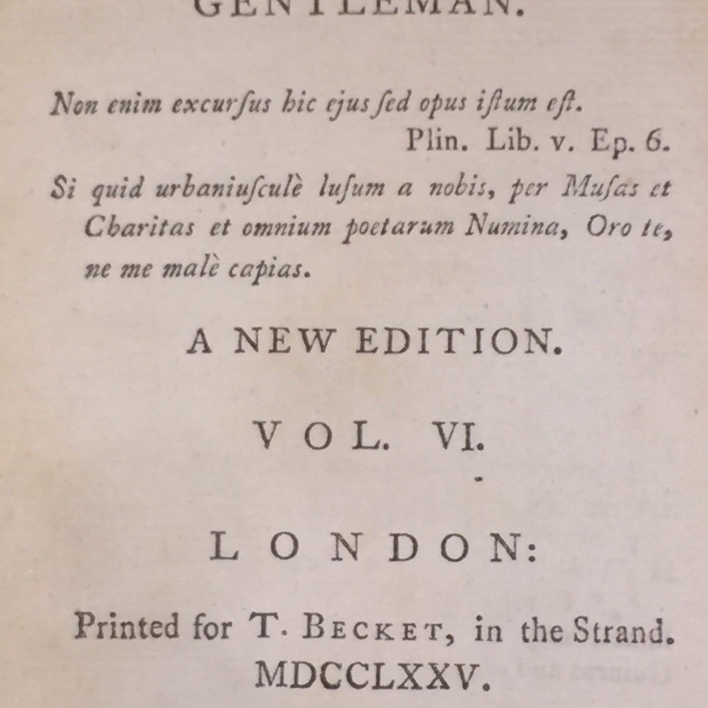 The Life and Opinions of Tristram Shandy, Gent. - Tristram Shandy - 1775