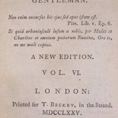 The Life and Opinions of Tristram Shandy, Gent. - Tristram Shandy - 1775