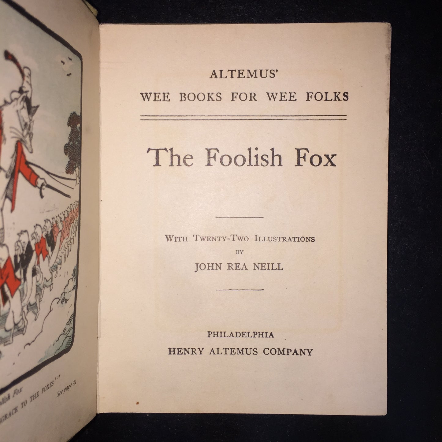 The Foolish Fox - John Rea Neill - 1904